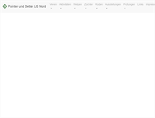 Tablet Screenshot of pointer-setter-nord.de